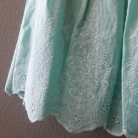 Teal Tea Dress - Picture 4 of 7